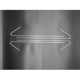 Inkariniai kaiščiai neaustiniam geotinkleliui