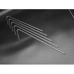 Inkariniai kaiščiai neaustiniam geotinkleliui