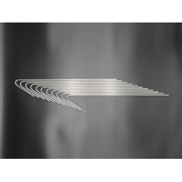 Inkariniai kaiščiai neaustiniam geotinkleliui