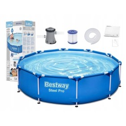 Bestway 56679 sodo karkasinis baseinas 305x76cm su 7in1 filtro siurbliu