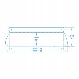 4in1 bestway 57443 plėtimosi sodo baseinas