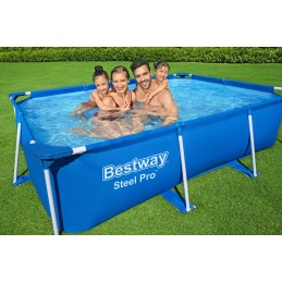 7 viename didelės šeimos tvirto rėmo baseinas 259x170x61 bestway 56403