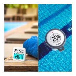 Meteo TB 2 baseino termometras, bevielis temperatūros matavimas, žadintuvas