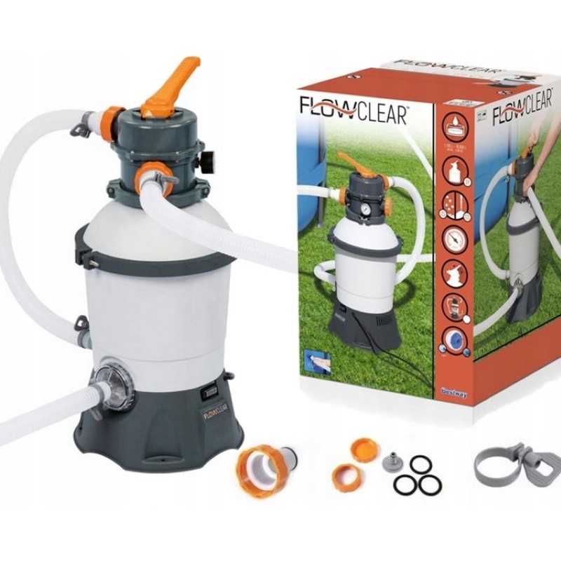 Bestway 3028l h 58515 chemconnect smėlio siurblys