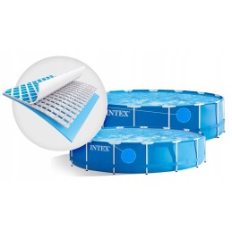 Dārza peldbaseins ar tērauda pārsegu, intex 305x76 28200
