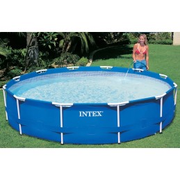 Dārza peldbaseins ar tērauda pārsegu, intex 305x76 28200