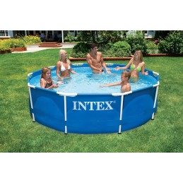 Dārza peldbaseins ar tērauda pārsegu, intex 305x76 28200