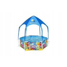 Karkasinis baseinas 183x51 purslų šešėlyje bestway