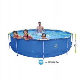 Avenli rėmo baseinas 360 x 76 cm