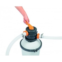 58515 smėlio filtro siurblys baseinams 3028l h bestway žarnų jungtys