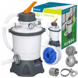 Baseino smėlio filtro siurblys 3028 lh baseino filtras bestway 58515