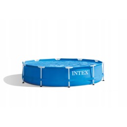 Metal frame pool 305x76 cm with intex 28202np filter pump
