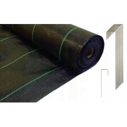 Žemės ūkio mulčiavimo audinys + smeigtukai