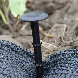 Smeigtukai kaiščiai inkarai agrotekstilei agrotekstilei tvirti 50vnt 15cm tvirtinimai