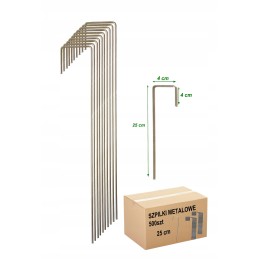 Metaliniai kaiščiai 500 vnt