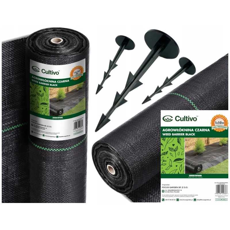 Stipri agrotekstilė agrotekstilė 90g 1,6x50m plius inkarai 004690