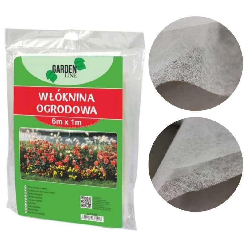 Agrotekstilė, sodo neaustinis audinys, krūmų lysvių apsauga, 1x6m
