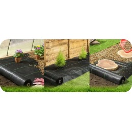 Stipri agrotekstilė agrotekstilė 90g 1,6x50m plius inkarai 004690