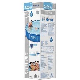 Bestway 56677 305x76 plieno profesionalus rėmo baseinas