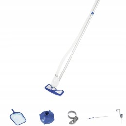 Bestway 4in1 dulkių siurblio baseino valymo rinkinys