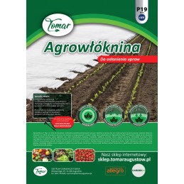Agrotekstilė p 19 1,6x100 balta, prekės kodas: p19b16x100