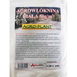 Agrowwoven baltas 3 2x20mb 50g labai storas