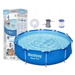 Plieninis sodo baseinas 305 cm x 76 cm bestway 56679