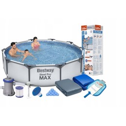 Apvalus sodo rėmo baseinas 305x76cm bestway