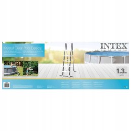 Intex 28077 kopėčios 132 cm baseinui, seifas