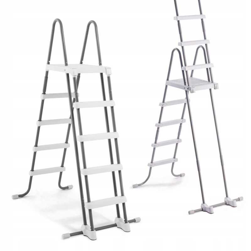 Intex 28077 kopėčios 132 cm baseinui, seifas