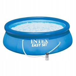 Intex išsiplečiantis sodo baseinas 244x61 rinkinys 16in1 cheminių medžiagų užvalkalas