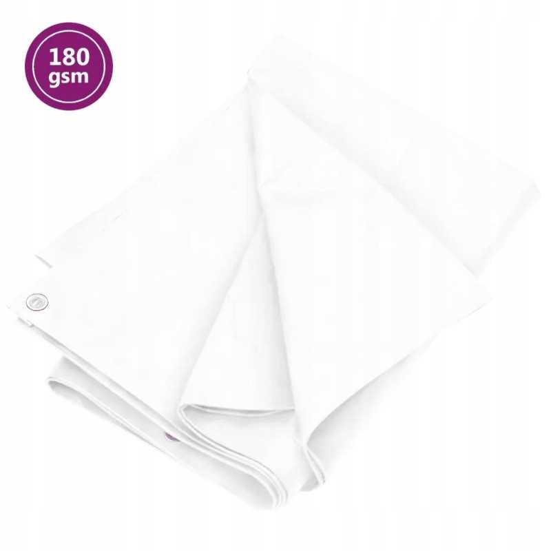 Brezentas 180 g m2 3x4 m baltas hdpe