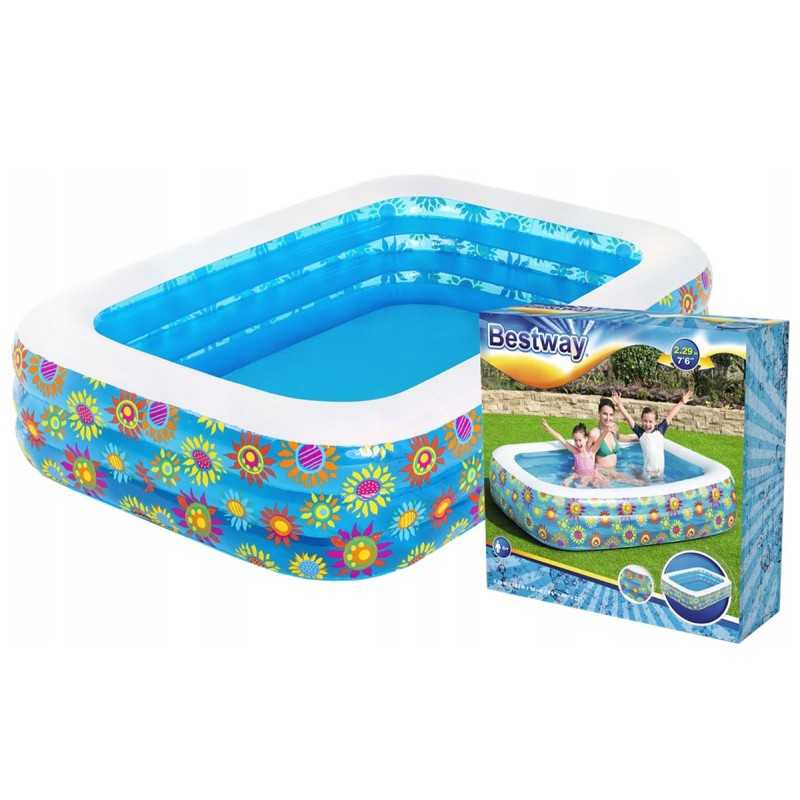 Pripučiamas baseinas 54120 bestway 229x152x56 cm 702l