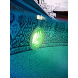 Grei spalvingas LED apšvietimas baseinams