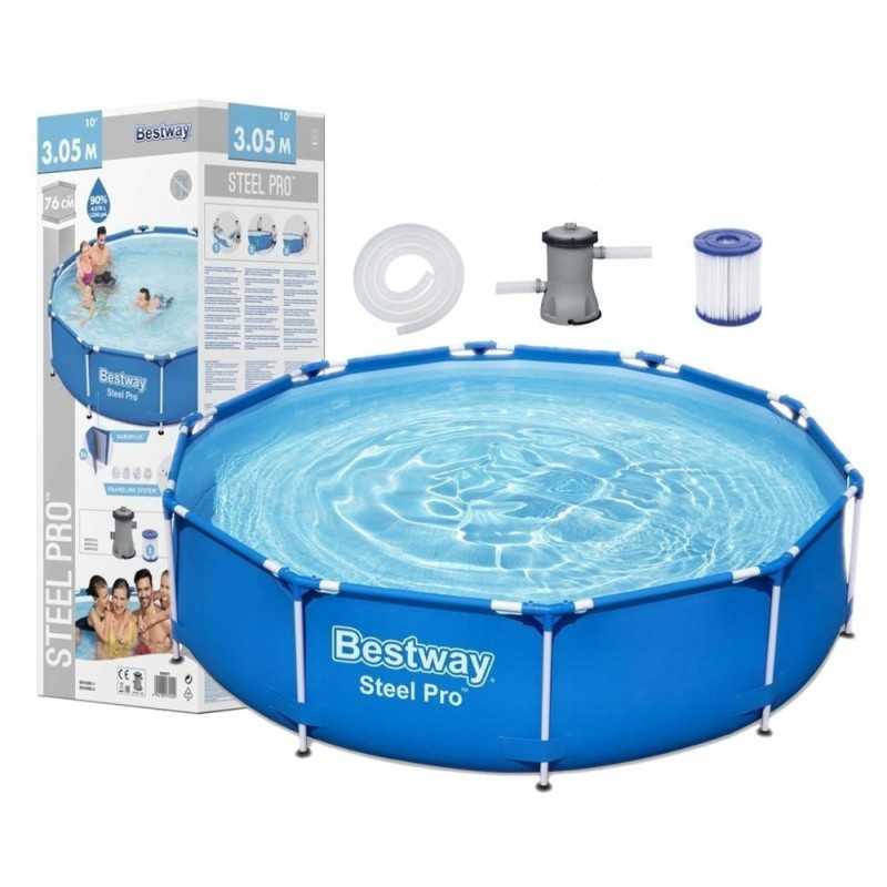 Plieninis sodo baseinas 305cmx76 cm bestway 56679