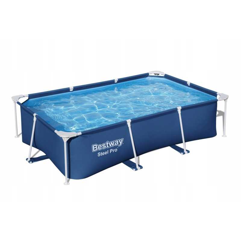 Bestway deluxejr plieno profesionalus rėmo baseinas 259x170x61 bestway sodui