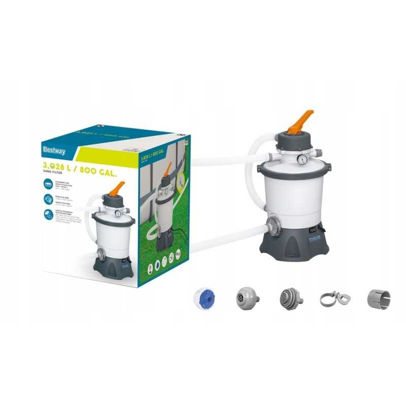 Smėlio siurblys baseinui 3028 lh bestway 58515