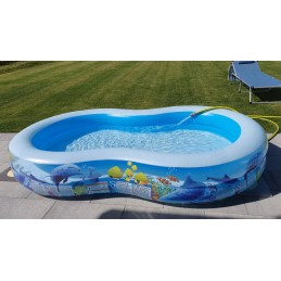 Pripučiamas žuvų baseinas 262 x 157 x 46 cm bestway
