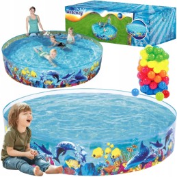 Didelis baseinas vaikams, 244x46 cm, bestway