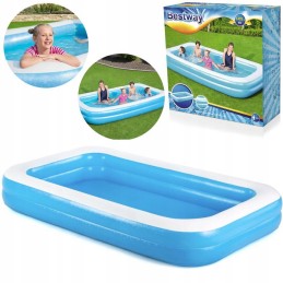 Didelis pripučiamas šeimos sodo baseinas bestway 305