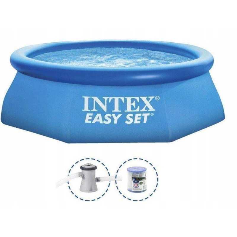 Sodo plėtimosi baseinas 305 cm intex 28122 siurblys