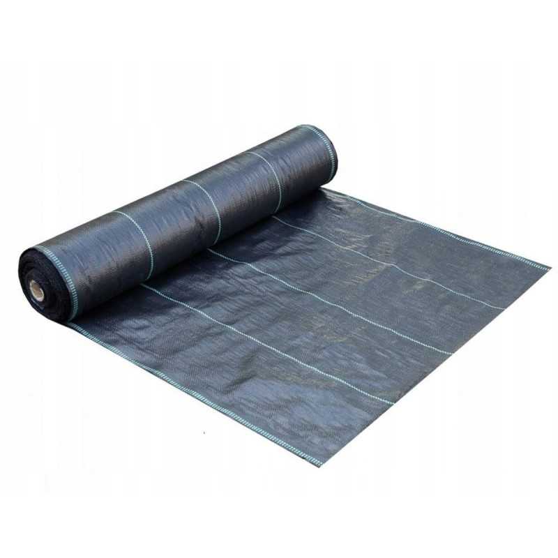 Agroaudinio mulčiavimas 100g, juodas kilimėlis, 162cmx1m