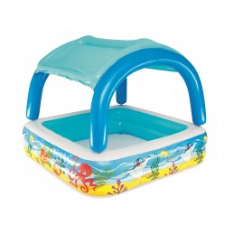 Vaikų baseinas su stogu 140x140x114 bestway