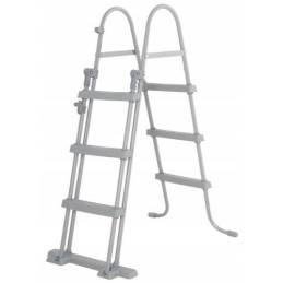 Bestway baseino kopėčios 107 cm, saugios, stabilios, atsparios, neslidios