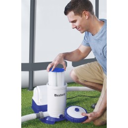 Baseino vandens filtro siurblys, baseino filtras 9463l h bestway 58391