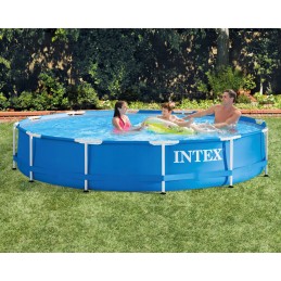 Sodo karkasinis baseinas 366x76 cm intex 28210