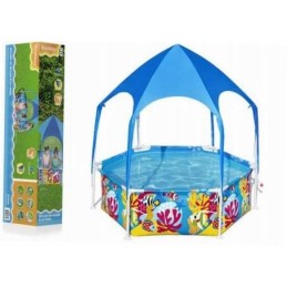 Karkasinis baseinas su stogeliu 183x51cm