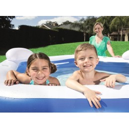 Bestway pripučiamas baseinas 213 x 206 x 69 cm 54153