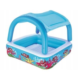 Baseinas 147x147x122cm su nuimamu stogu 52192 bestway