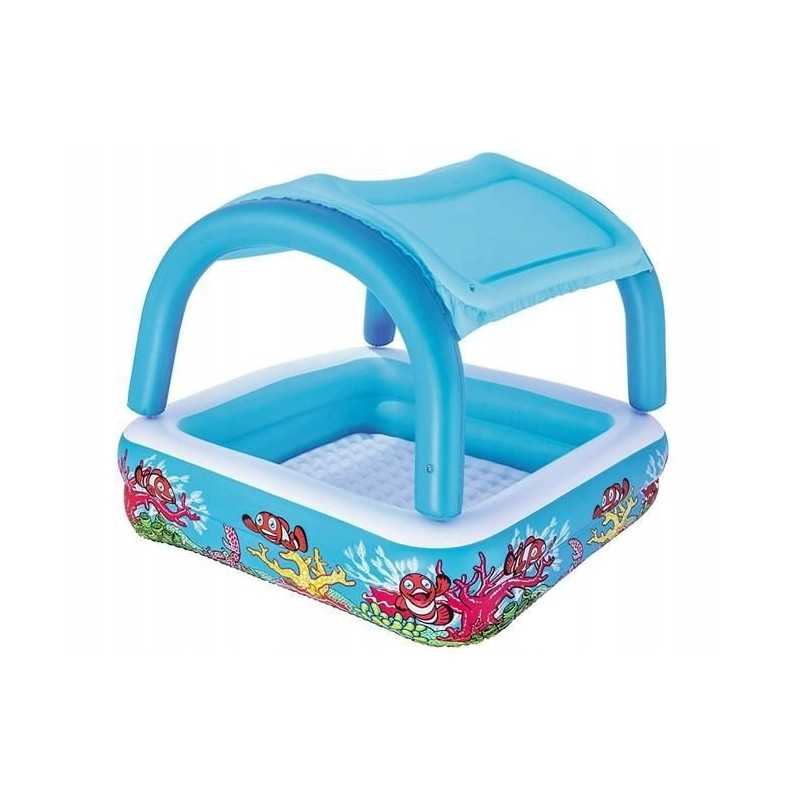 Baseinas 147x147x122cm su nuimamu stogu 52192 bestway